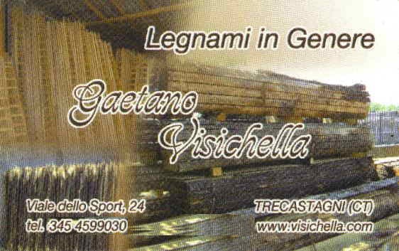 biglietto da visita - Gaetano Visichella